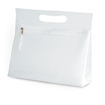 Trousse de toilette personnalisable en PVC transparent coloré Colors couleur transparent