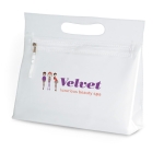 Trousse de toilette personnalisable en PVC transparent coloré Colors couleur transparent