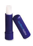 Baume à lèvres personnalisé avec logo vanille SPF 10 LipStick couleur bleu vue principale