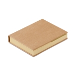 Bloc notes MemoPad couleur beige deuxième vue