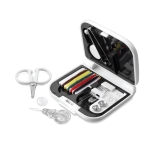 Kit de couture personnalisé dans une boîte en plastique Tailor couleur blanc