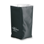 Refroidisseur personnalisé polyester avec logo pour bouteille Bistro couleur noir