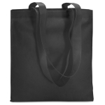 Sac non tissé coloré personnalisé pas cher 80 g/m2 Colors Long couleur noir