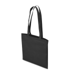 Sac non tissé coloré personnalisé pas cher 80 g/m2 Colors Long couleur noir deuxième vue