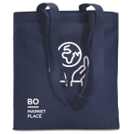 Sac non tissé coloré personnalisé pas cher 80 g/m2 Colors Long couleur bleu vue principale