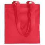 Sac non tissé coloré personnalisé pas cher 80 g/m2 Colors Long couleur rouge