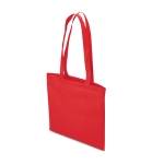 Sac non tissé coloré personnalisé pas cher 80 g/m2 Colors Long couleur rouge deuxième vue