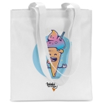 Sac non tissé coloré personnalisé pas cher 80 g/m2 Colors Long couleur blanc vue principale