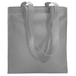 Sac non tissé coloré personnalisé pas cher 80 g/m2 Colors Long couleur gris