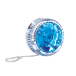 Yo-yo personnalisé lumineux pour la publicité Flash couleur bleu