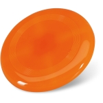 Frisbee personnalisé avec logo sérigraphié pour événement Santa Mónica couleur orange