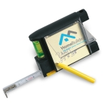Mètre ruban multifonction de 2m pour salons et événements MultiMeter couleur noir vue principale