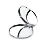 Miroir double personnalisé avec loupe chromé Uptown couleur argenté brillant septième vue