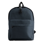 Sacs à dos personnalisables en polyester 600D School Color couleur bleu