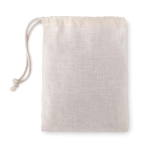 Puzzle publicitaire en bois dans une pochette en coton Astrum couleur bois cinquième vue