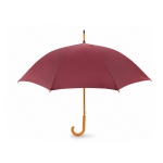 Parapluie automatique personnalisé en polyester 190T Ø104 Basic couleur bordeaux