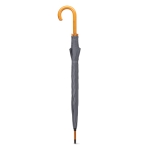 Parapluie automatique personnalisé en polyester 190T Ø104 Basic couleur gris deuxième vue