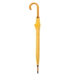 Parapluie automatique personnalisé en polyester 190T Ø104 Basic couleur jaune deuxième vue