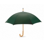 Parapluie automatique personnalisé en polyester 190T Ø104 Basic couleur vert troisième vue