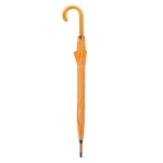 Parapluie automatique personnalisé en polyester 190T Ø104 Basic couleur orange deuxième vue