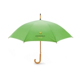 Parapluie automatique personnalisé en polyester 190T Ø104 Basic couleur vert lime vue principale