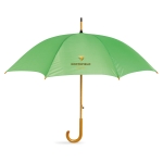 Parapluie automatique personnalisé en polyester 190T Ø104 Basic couleur vert lime deuxième vue principale