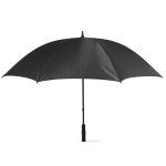Parapluie avec logo grande taille en polyester 190T Ø128 Royal County couleur noir
