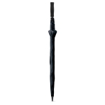 Parapluie avec logo grande taille en polyester 190T Ø128 Royal County couleur noir deuxième vue
