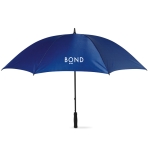 Parapluie avec logo grande taille en polyester 190T Ø128 Royal County couleur bleu deuxième vue principale