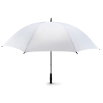 Parapluie avec logo grande taille en polyester 190T Ø128 Royal County couleur blanc