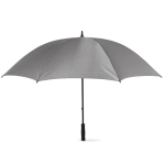 Parapluie avec logo grande taille en polyester 190T Ø128 Royal County couleur gris