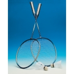 Jeu de badminton publicitaire pour offrir Ensemble Badminton Game couleur multicolore deuxième vue