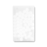 Bonbons à la menthe personnalisés pas cher CandyCard couleur blanc