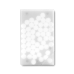 Bonbons à la menthe personnalisés pas cher CandyCard couleur transparent