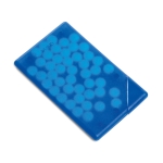 Bonbons à la menthe personnalisés pas cher CandyCard couleur bleu transparent troisième vue
