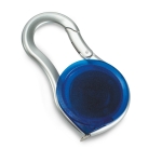 Mètre ruban personnalisé avec mousqueton de 2m MeterClip couleur bleu transparent
