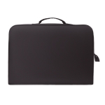 Sac porte-documents économique en polyester Oslo couleur noir troisième vue