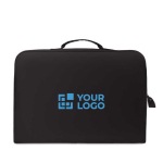 Sac porte-documents économique en polyester Oslo vue avec zone d'impression