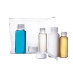 Trousse de toilette complète pour clients et 6 conteneurs vides Pilot couleur transparent deuxième vue