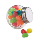 Bonbons publicitaires colorés dans un bocal en verre ChocolateStore couleur multicolore deuxième vue