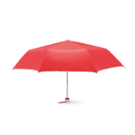 Parapluie à ouverture et fermeture manuelles avec poignée assortie Ø98 couleur rouge