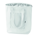 Sac isotherme personnalisé pas cher en polyester 210T Fresh couleur blanc
