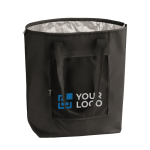 Sac isotherme personnalisé pas cher en polyester 210T Fresh vue avec zone d'impression