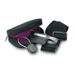Set de voyage 3 pièces dans une mallette personnalisée Voyager couleur noir