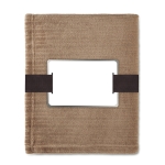 Couverture en polaire avec étiquette pour logo 240 g/m² Yellow Stone couleur kaki deuxième vue