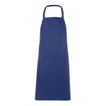 Tablier personnalisable pour entreprises en coton 180 g/m2 Chef couleur bleu deuxième vue