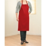 Tablier personnalisable pour entreprises en coton 180 g/m2 Chef couleur rouge troisième vue d'ambiance