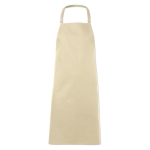 Tablier personnalisable pour entreprises en coton 180 g/m2 Chef couleur beige deuxième vue