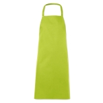 Tablier personnalisable pour entreprises en coton 180 g/m2 Chef couleur vert lime deuxième vue