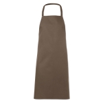 Tablier personnalisable pour entreprises en coton 180 g/m2 Chef couleur taupe deuxième vue